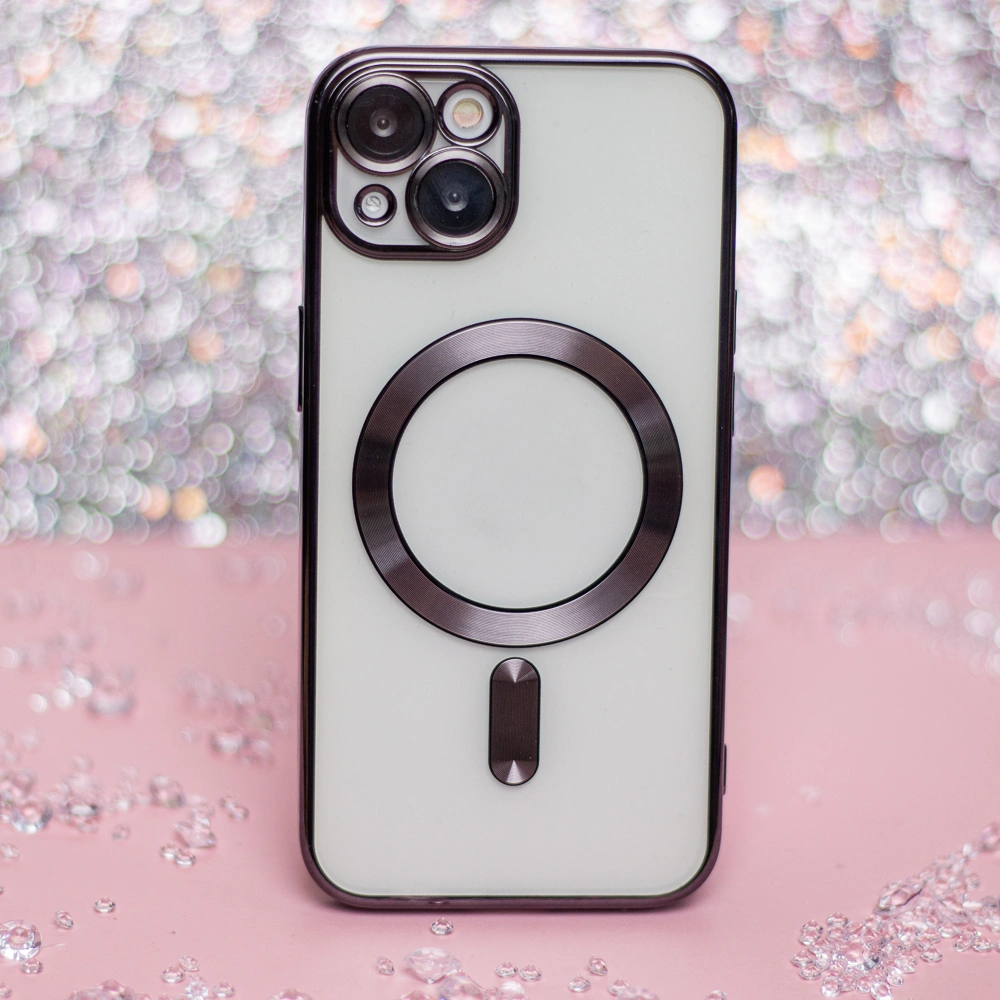 Smart Samsung Galaxy A36 color chrome Mag dėklas, juoda, 4 nuotrauka